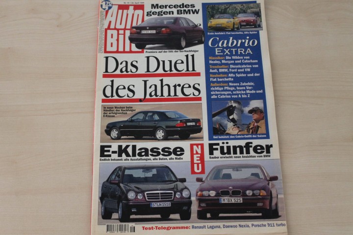 Deckblatt Auto Bild (16/1995)